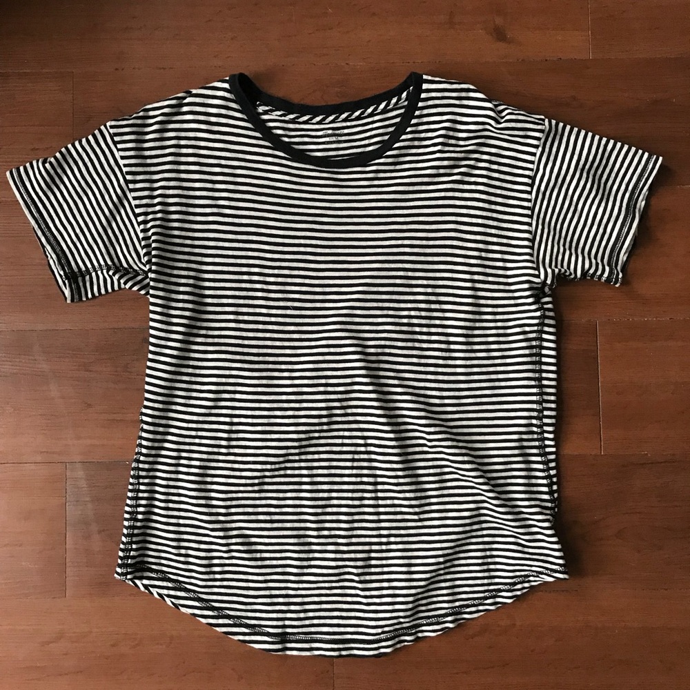 Madewell striped cotton T-shirt